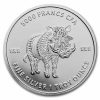 2021 Republic of Chad 1 oz Silver Mandala Warthog BU