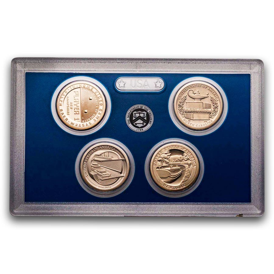 2021-S American Innovation $1 (4 Coin Reverse Proof Set)