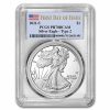 2021-S American Silver Eagle (Type 2) PR-70 PCGS (FDI)