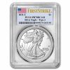 2021-S American Silver Eagle (Type 2) PR-70 PCGS (FS)