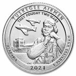 2021-S ATB Quarter Tuskegee Airmen Silver Proof