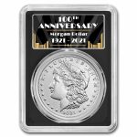 2021-S Silver Morgan Dollar MS-70 PCGS (FDI, Black)