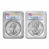 2021 Silver Eagle Designer 2-Coin Rev Proof Set PR-70 PCGS (FS®)