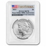 2021 Silver Peace Dollar MS-70 PCGS (FirstStrike®)