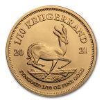 2021 South Africa 1/10 oz Gold Krugerrand BU