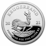 2021 South Africa 2 oz Silver Krugerrand Proof