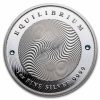 2021 Tokelau 1 oz Proof Silver $5 Equilibrium (w/ Box & COA)