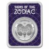 2021 Tokelau 1 oz Silver $5 Zodiac Series: Aries BU (TEP)