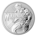 2021 Tuvalu 1 oz Silver $1 Marvel Series Wolverine BU