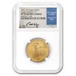 2021-W 1/2 oz Proof Gold Eagle (Type 2) PF-70 NGC