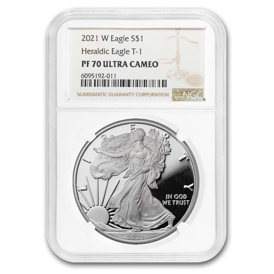 2021-W American Silver Eagle (Type 1) PF-70 NGC