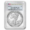 2021-W American Silver Eagle (Type 2) PR-70 PCGS (FDI)