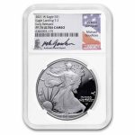 2021-W Proof American Silver Eagle (Type 2) PF-70 NGC (Gaudioso)