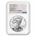 2021-W Silver Eagle (Type 2) Reverse Proof PF-70 NGC (FR)