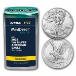 2022 1 oz Silver Eagles (20-Coin MD Premier + PCGS FS® Tube)