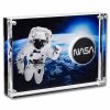 2022 1 oz Silver NASA Retro Worm Logo Proof (w/Case & COA)