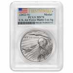 (2022) 1 oz Silver U.S. Air Force Medal MS-70 PCGS (FirstStrike)