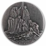 2022 2 oz Silver Coin - The Dead Christ (Coin Only)