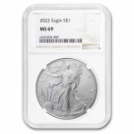 2022 American Silver Eagle MS-69 NGC