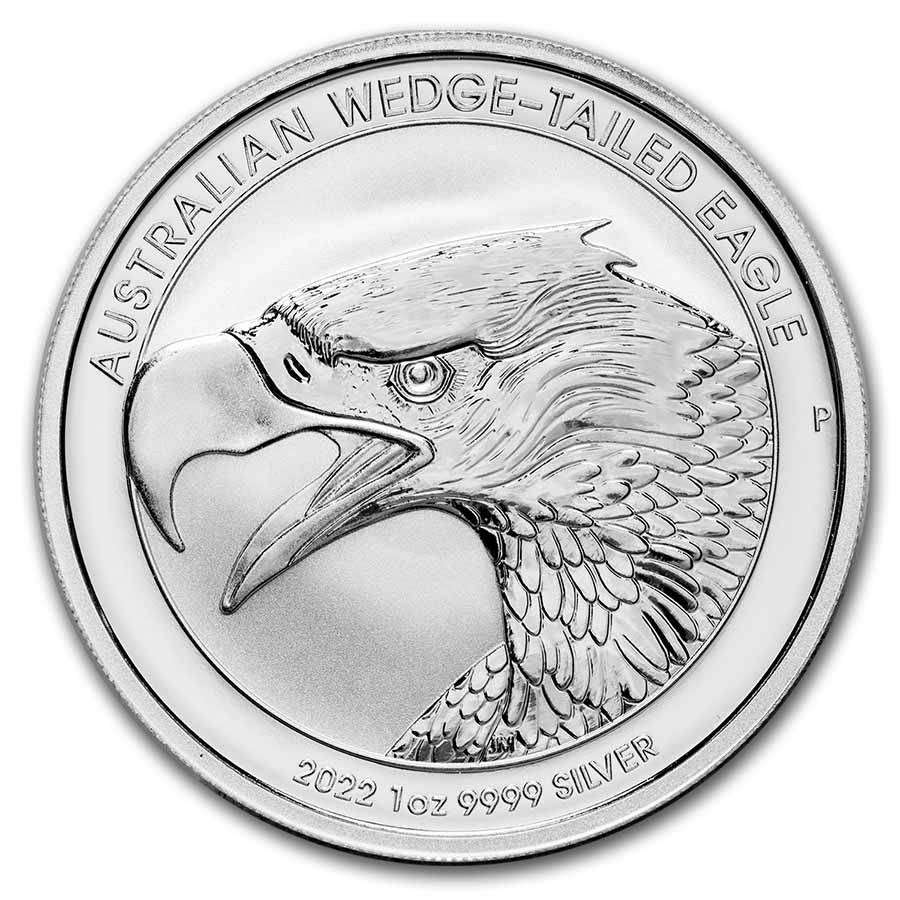 2022 AUS 1 oz Silver Wedge-Tailed Eagle BU