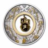 2022 Australia 2 oz Silver Christmas Jingle Bell Antiqued