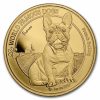 2022 Cameroon 1 oz Gold World Famous Dogs - French Bulldog