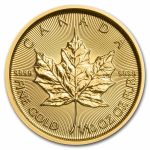 2022 Canada 1/10 oz Gold Maple Leaf BU