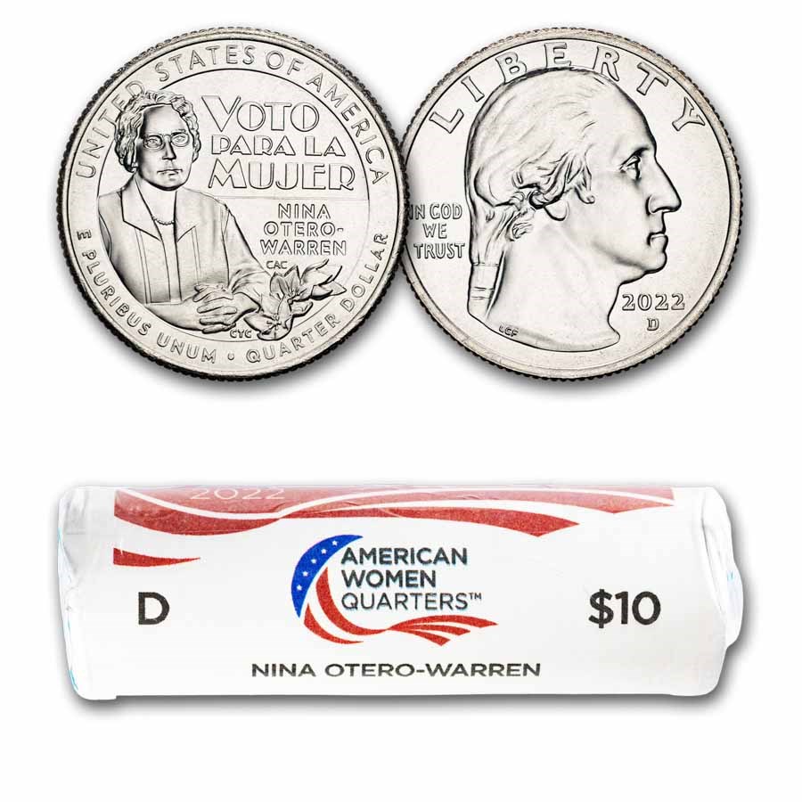 2022-D Nina Otero-Warren American Women Quarter BU