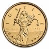 2022 Gibraltar 1/10 oz Gold Lady Justice BU