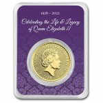 2022 Great Britain 1 oz Gold Britannia BU (In Memorial TEP)