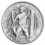 2022 Great Britain 1 oz Silver Myths & Legends: Little John BU