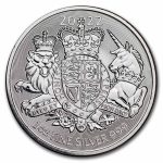 2022 Great Britain 1 oz Silver The Royal Arms BU (Damaged)