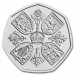 2022 Great Britain 50p Her Majesty Queen Elizabeth BU