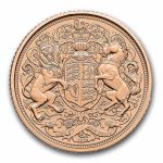 2022 Great Britain Gold Memorial Sovereign BU (King Charles III)