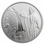 2022 Israel Silver 2 NIS Moses and The Rock