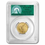 2022 Mexico 1/4 oz Gold Libertad MS-70 PCGS (FS, Green Label)