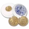 2022 Netherlands 2 oz Proof Gold Ducaton Rider (w/Delft Box)