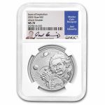 2022 Niue 1 oz Silver Icons of Inspiration: Einstein MS-70 NGC