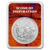 2022 Niue 1 oz Silver Icons of Inspiration: Isaac Newton in TEP