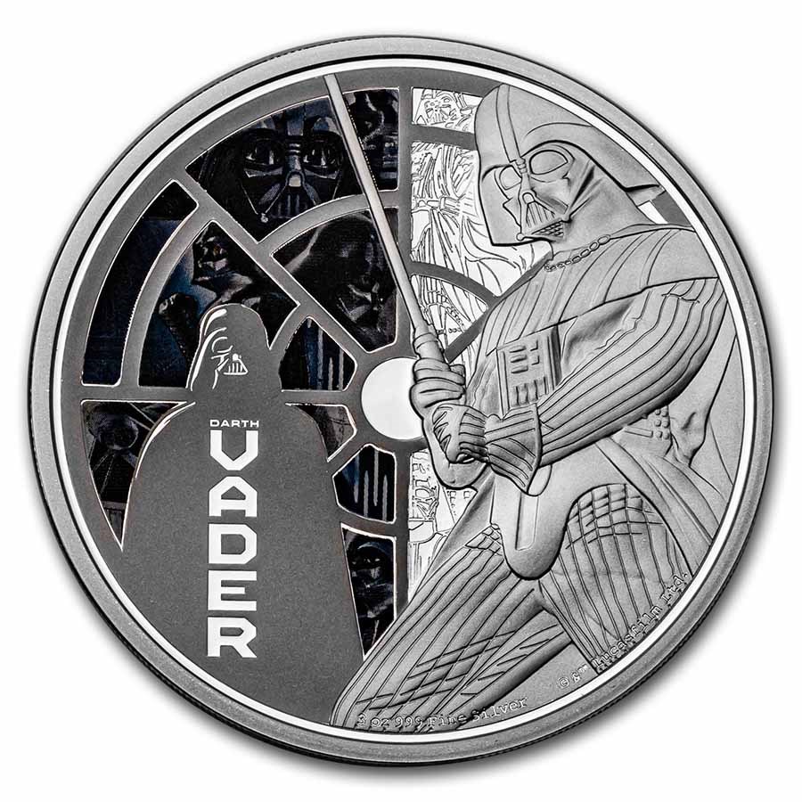 2022 Niue 3 oz Silver $10 Star Wars: Darth Vader