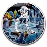 2022 Niue 5 oz Silver Star Wars AT-ST Walker (Box & COA)
