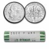2022-P Roosevelt Dime 50-Coin Roll BU