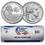 2022-P Wilma Mankiller Women's Quarter 40-Coin BU Roll