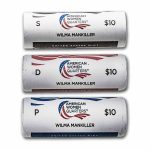 2022-PDS Wilma Mankiller Women's Quarter 40-Coin (3 Roll Set) BU