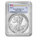 2022-S Proof Silver American Eagle PR-70 PCGS (Advanced Release)