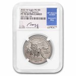2022-W 1 oz Proof Platinum Eagle PF-70 NGC (Moy)