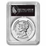 2022-W 1 oz Reverse Proof Palladium Eagle PR-70 PCGS (AR, Black)