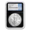 2022-(W) American Silver Eagle MS-70 NGC (FDI, Retro Black Core)
