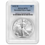 2022-W Burnished Silver Eagle SP-70 PCGS