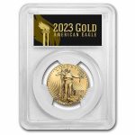 2023 1/2 oz American Gold Eagle MS-70 PCGS (FDI, Black Label)